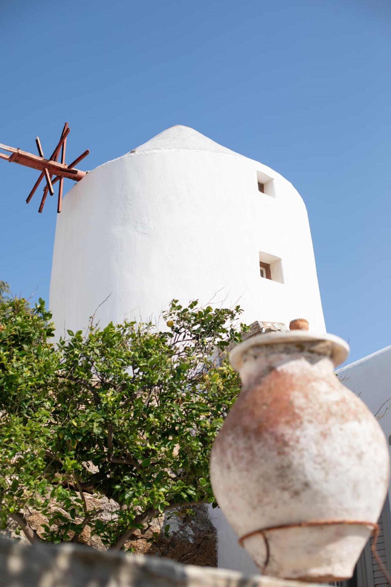Ferienwohnung Apostolis Windmill Psarrou Exterior foto