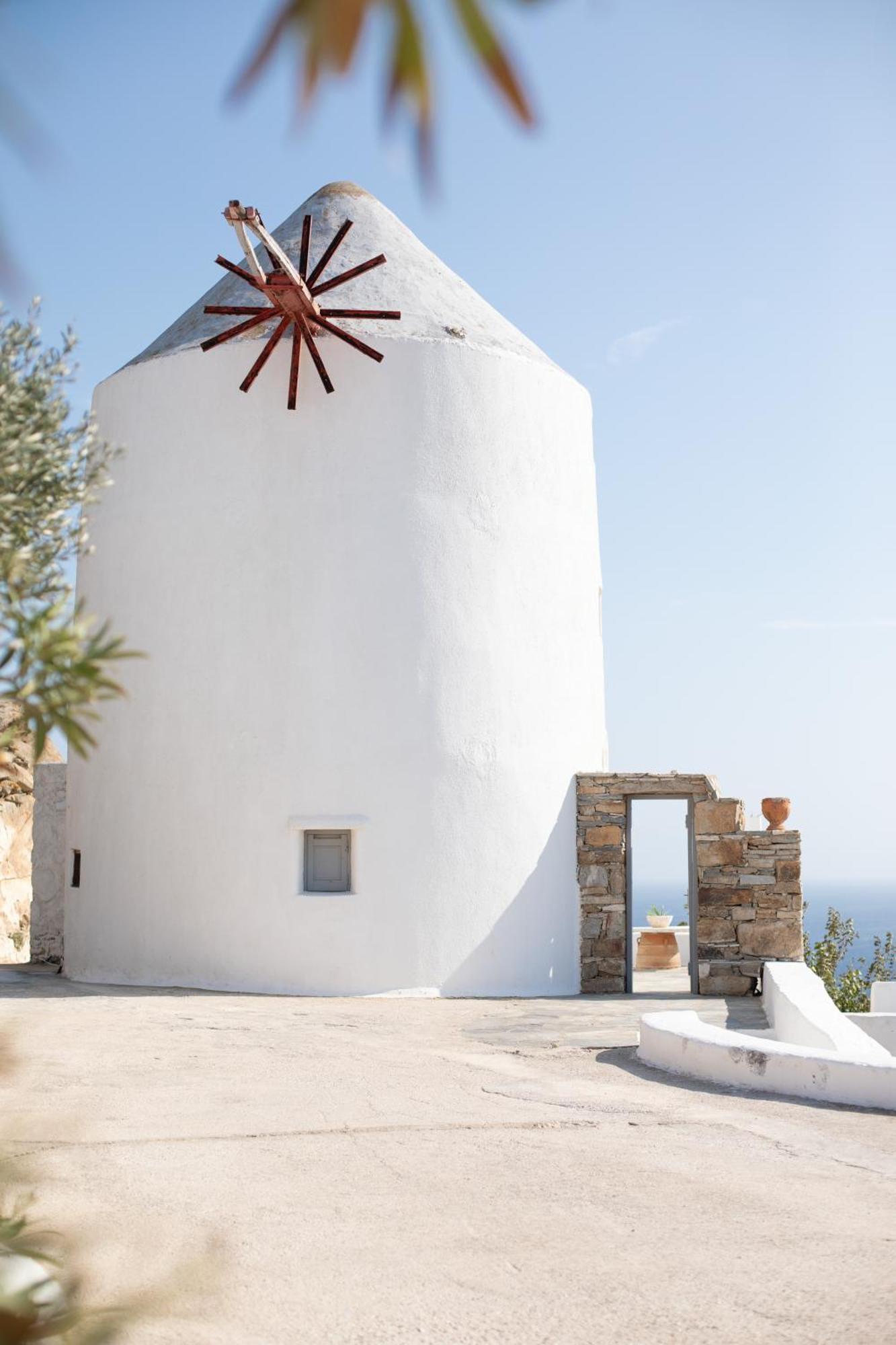 Ferienwohnung Apostolis Windmill Psarrou Exterior foto